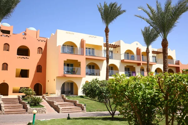 Sharm Sheikh Αίγυπτος Αυγούστου 2020 Φωτογραφία Ξενοδοχείου Στην Αίγυπτο Όμορφη — Φωτογραφία Αρχείου