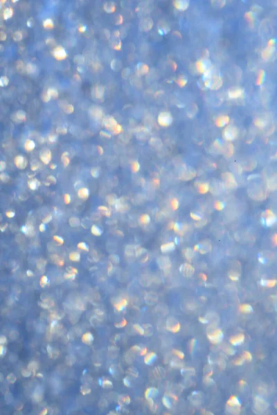 Blurred Side Blue Sequins — Stock Photo, Image