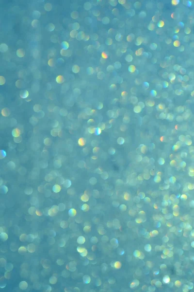 Blurred Side Blue Sequins — Stock Photo, Image