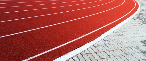 Laufstrecke — Stockfoto