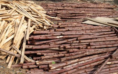 ahşap kazık arka plan.