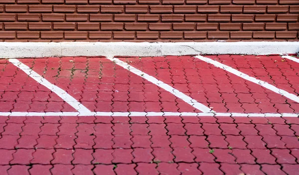 Line Motorcycle parking — Stock Photo, Image