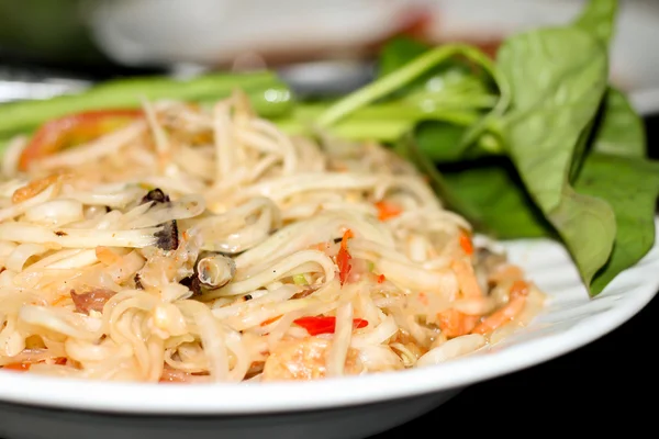 Papaya sallad — Stockfoto