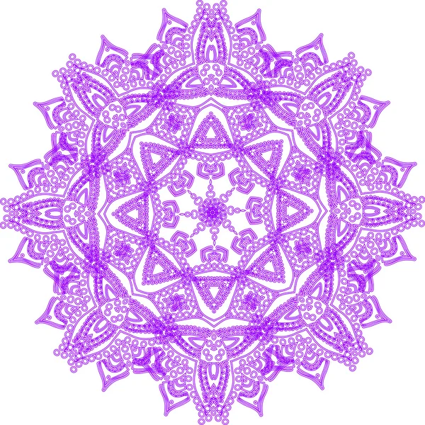 Mandala abstrait coloré — Image vectorielle