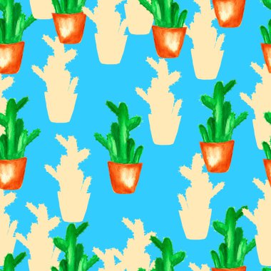 Dikişsiz desen suluboya çiçek, kağıt, tekstil, kumaş sarmalayıcı wallpapervector