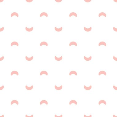 Elle çizilmiş elementlerle kusursuz desen. Minimalist stil dekoratif doku. Tekstil, kırtasiye, albüm, duvar kağıdı tasarımı. Vektör illüstrasyonu.