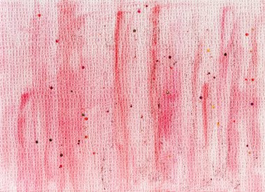 Renkli el nefes nefese. Soyut yaratıcı suluboya simli arkaplan