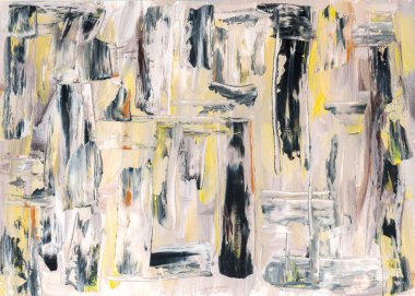 Soyut suluboya dokusu. Renkli fırça darbesi. El boyası kaplama.