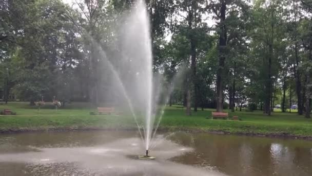 Footage Fountain Park — Wideo stockowe