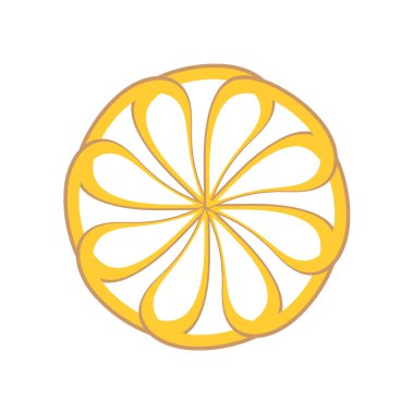 Renkli çarpık element. Soyut sembol. Poster, broşür, kart, web için modern tasarım.