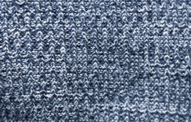 Örülmüş kumaş yumuşak gri doğal dokuyu kapat..