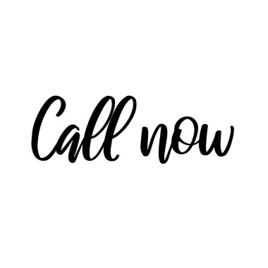 Hemen ara. Sosyal medya, blog, internet için vektör ifadesi. Kaligrafi harfleri.