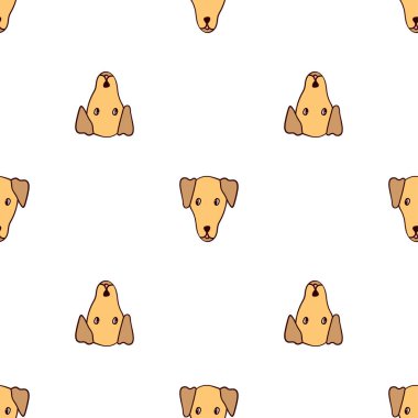 Köpeklerde kusursuz desen. Komik hayvan suratı.