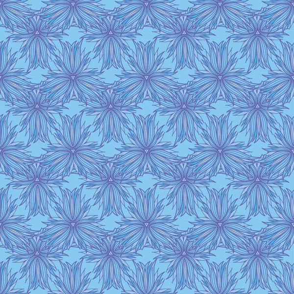 Nahtloses Muster Abstrakter Dekorativer Vektorhintergrund Buntes Design Für Tapeten Textilien — Stockvektor