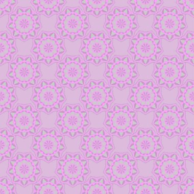 Soyut, dikişsiz süs danteli deseni. Vektör çizimi. Minimalist tarzda çağdaş dekoratif arkaplan