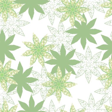 Soyut, dikişsiz çiçek arkaplanı