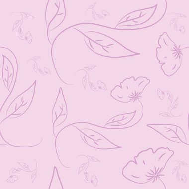 Soyut, dikişsiz çiçek arkaplanı