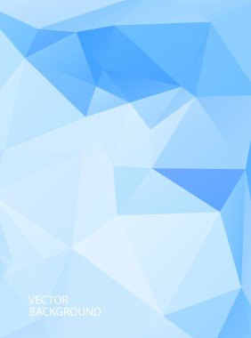 üçgen çokgenlerin soyut geometrik arkaplanı.