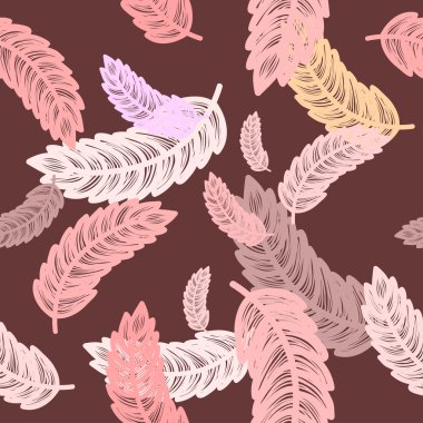 Soyut, dikişsiz çiçek arkaplanı