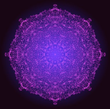 Arka plan üzerinde süs mandala