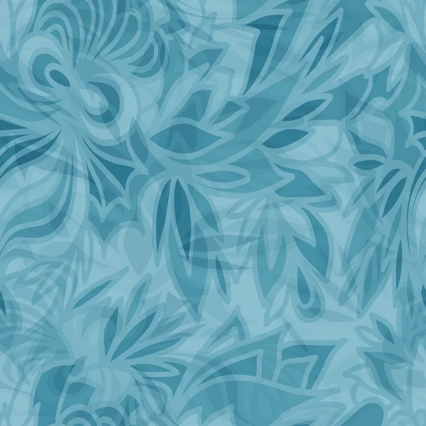 Fondo floral sin costura abstracto — Vector de stock