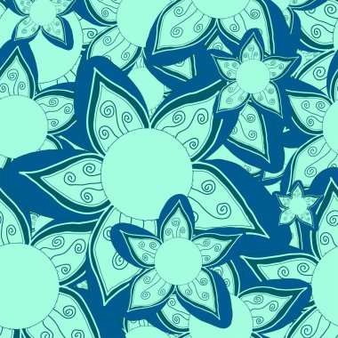 soyut çiçek vektör arkaplanı