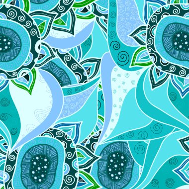 soyut çiçek vektör arkaplanı