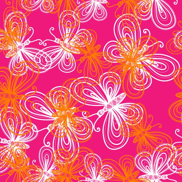 Abstract floral vector background — Stock Vector