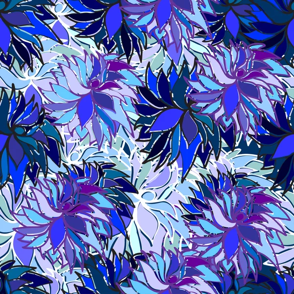 Fondo abstracto vector floral — Vector de stock