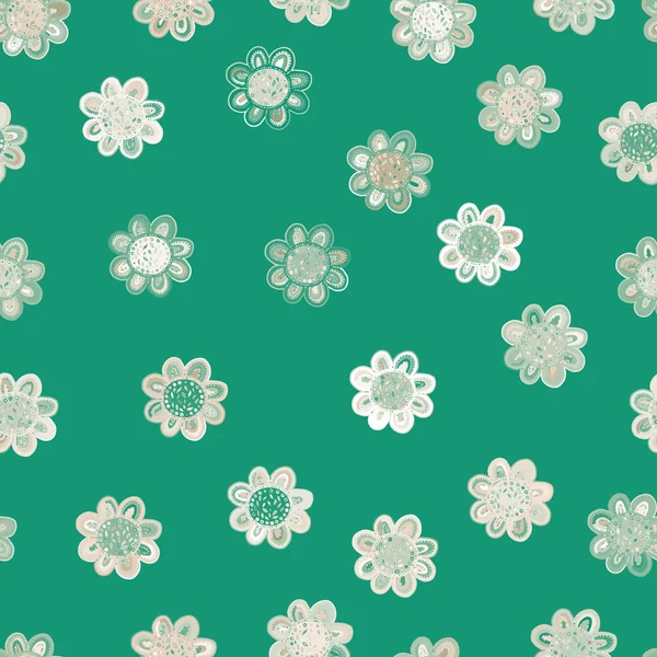 抽象的な花のベクトル背景 — ストックベクタ