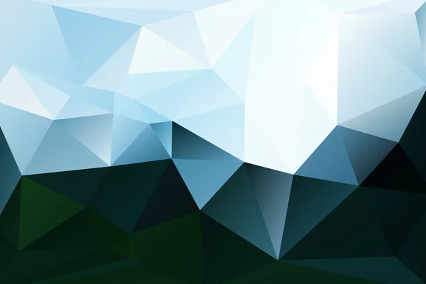 Fondo geométrico abstracto de polígonos triangulares — Vector de stock
