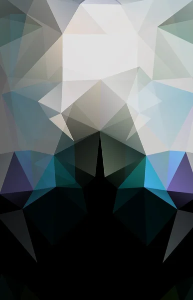三角形多角形の抽象的な幾何学的背景 — ストックベクタ
