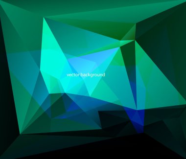 üçgen çokgenlerin soyut geometrik arkaplanı