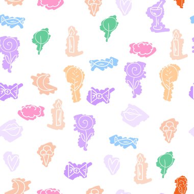 soyut çiçek vektör arkaplanı