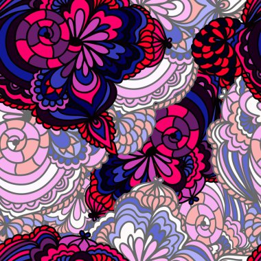 soyut çiçek vektör arkaplanı