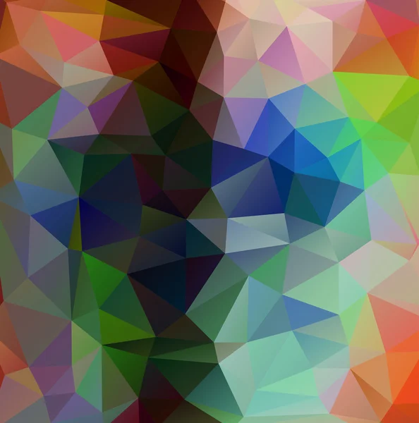 Fondo geométrico abstracto de polígonos triangulares — Vector de stock