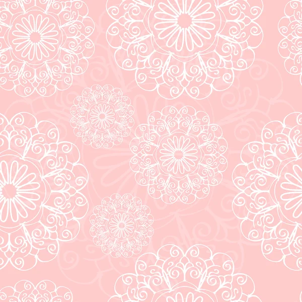 Fondo floral sin costuras — Vector de stock