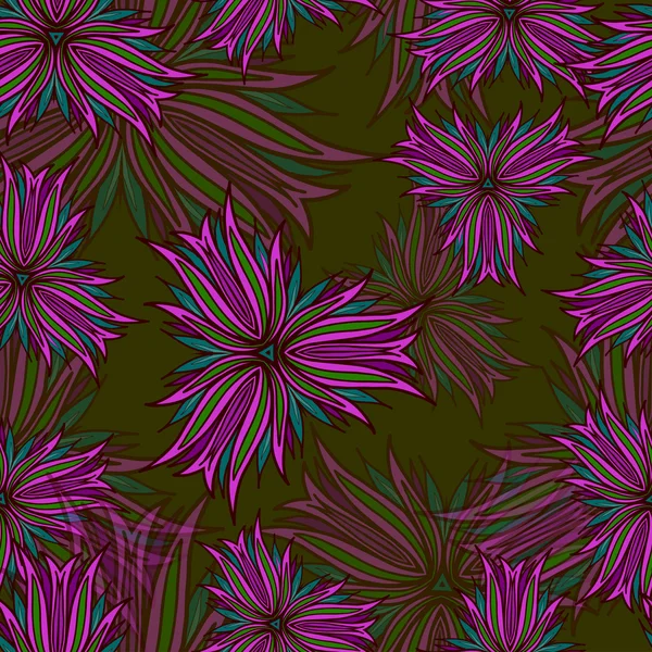 Abstrakte florale Vektor Hintergrund — Stockvektor