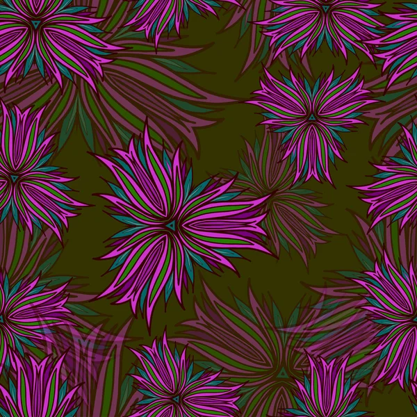 Fond vectoriel floral abstrait — Image vectorielle