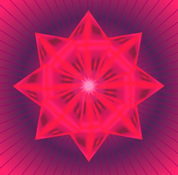 Mandala vecteur abstrait — Image vectorielle