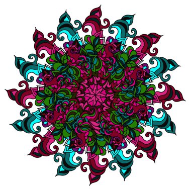 Geleneksel Mandala desen