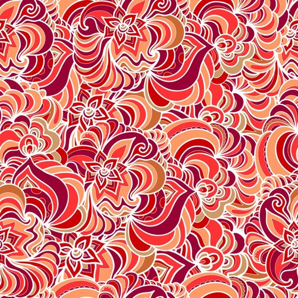 Abstrakte nahtlose florale Muster Hintergrund — Stockvektor