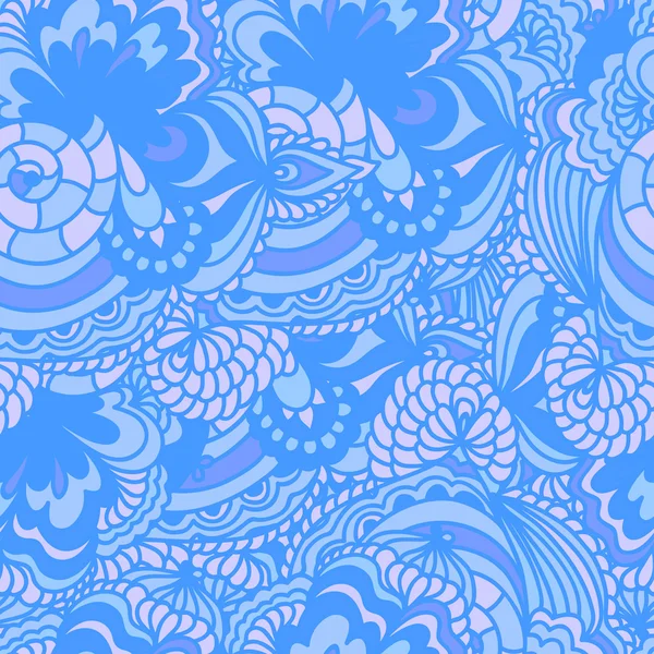 Abstrait fond motif floral sans couture — Image vectorielle