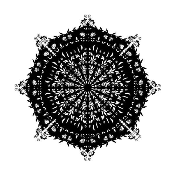 Decoratieve mandala — Stockvector