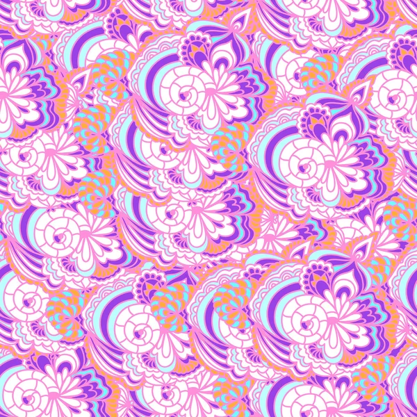 Rosa ornamentaler Hintergrund. — Stockvektor
