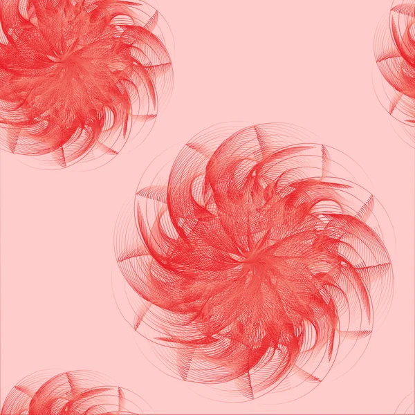 Fond floral abstrait — Image vectorielle