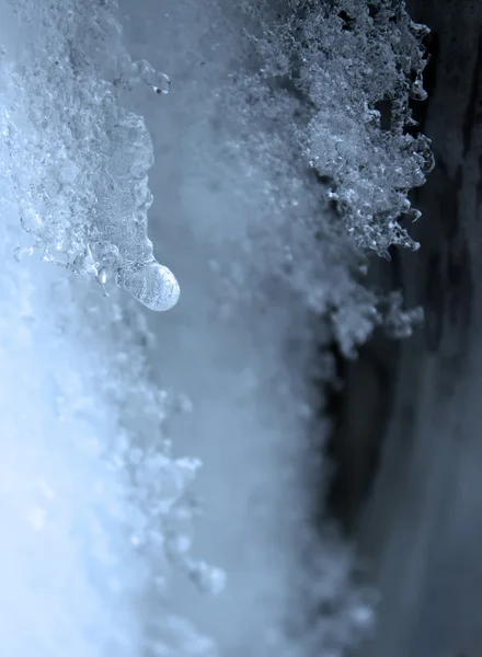 Copertura bianca neve . — Foto Stock