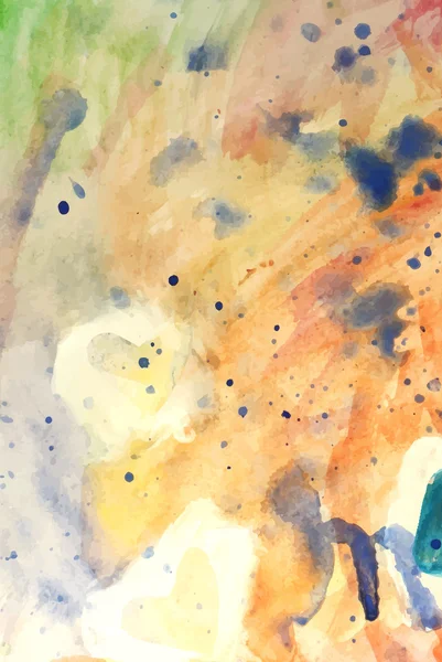 Abstrakter Aquarell-Hintergrund, — Stockvektor