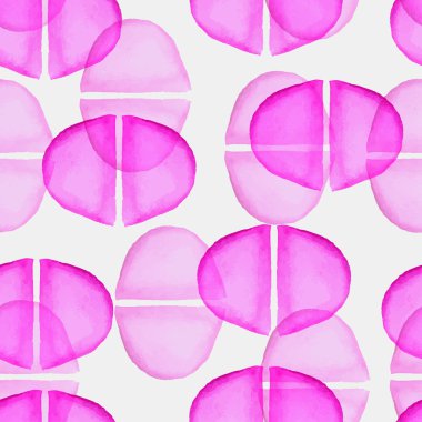 suluboya şekiller soyut desen