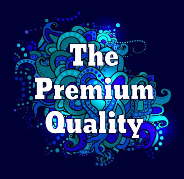 Premium Kalite soyut afiş
